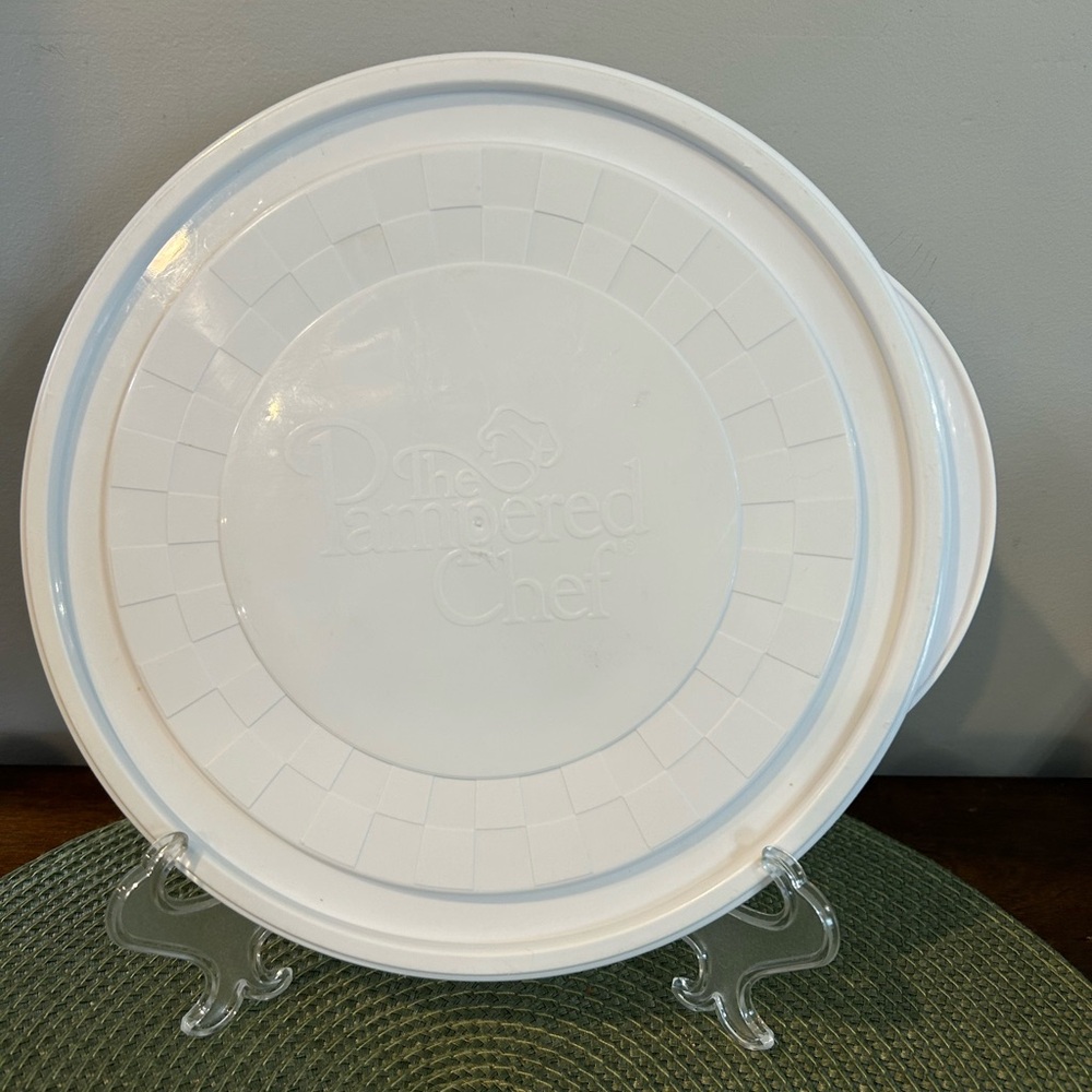 The Pampered Chef Chillzanne Bowl Replacement Lid ONLY for 2785 9.5" Lrg 12 Cup.